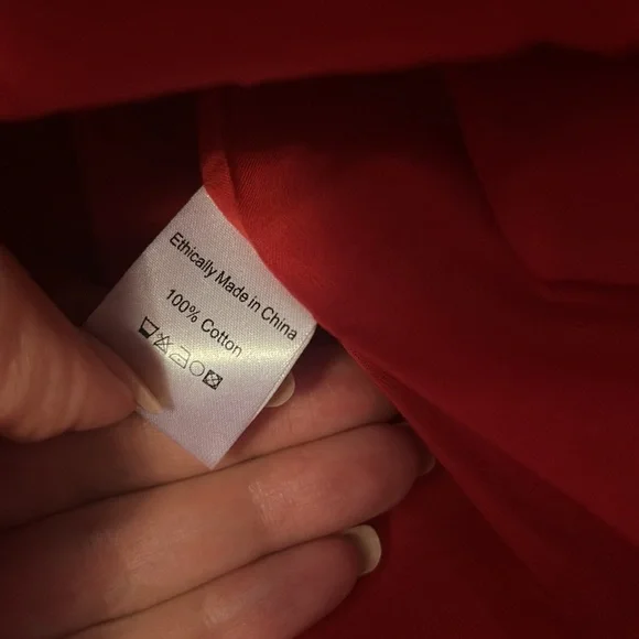 NWT Wray Vanessa dress poppy red medium basque waist - Picture 6 of 10